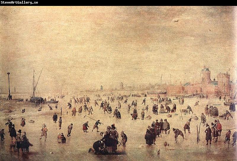 Hendrick Avercamp Skaters